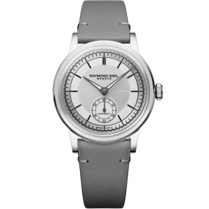 Millesime 35mm Automático Esfera Plateada Raymond Weil