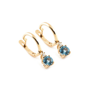 Pendientes Topacio Swiss Irantzuline
