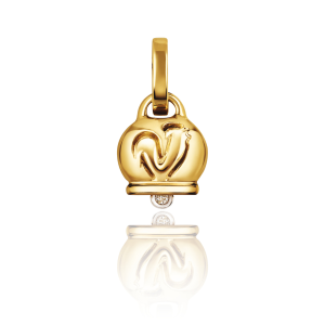 Colgante Campanelle oro amarillo diamante Chantecler Capri