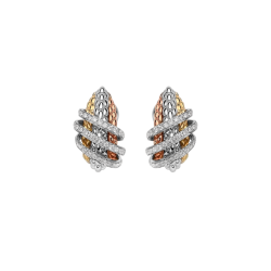 Pendientes Solo Oro Diamantes Fope