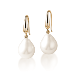 Pendientes Oro Amarillo Perlas IrantzuLine