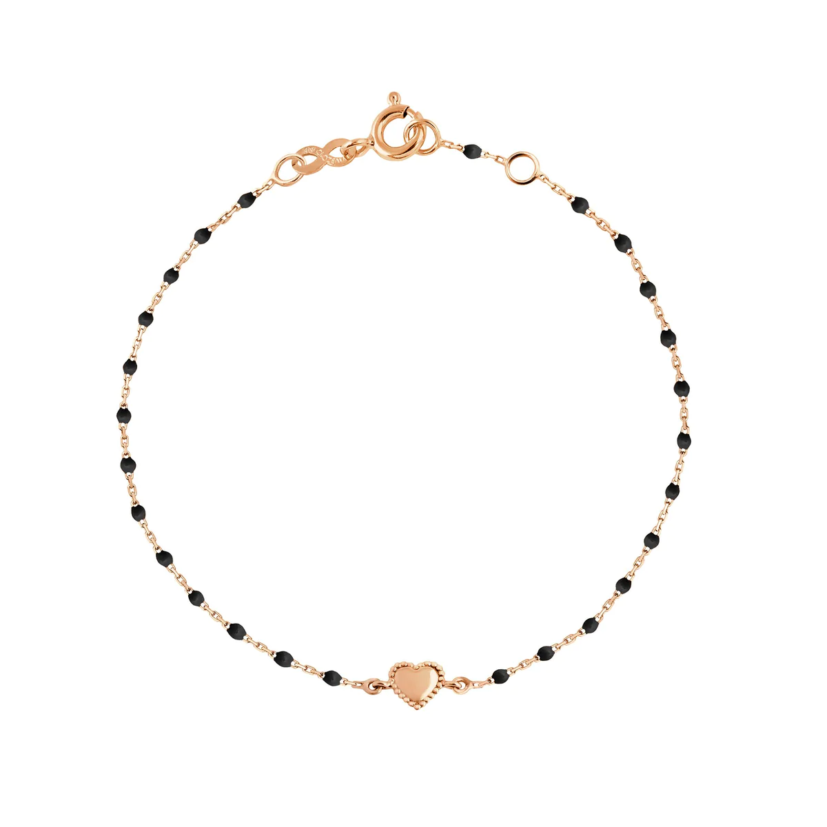 Pulsera Lucky Coeur Gigi Clozeau noir