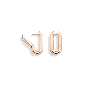 Pendientes Mon Jeu Oro Rosa Vhernier