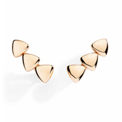 Pendientes Freccia Oro Rosa Vhernier