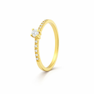 Anillo Emily Oro Amarillo Diamantes Irantzuline