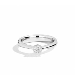 Anillo Oro Blanco Diamantes Recarlo