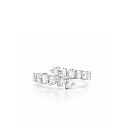 Anillo Contrarié oro blanco diamantes Recarlo