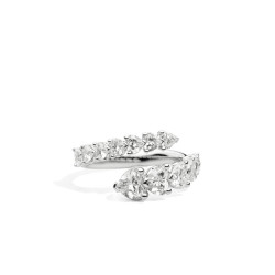 Anillo Contrarié oro blanco diamantes Recarlo