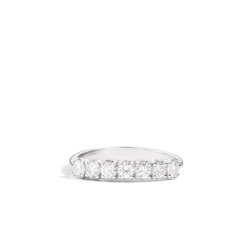 Anillo Anniversary oro blanco diamantes Recarlo