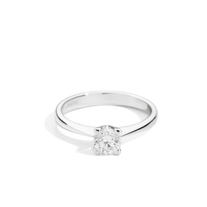 Anillo Maria Teresa oro blanco diamante Recarlo
