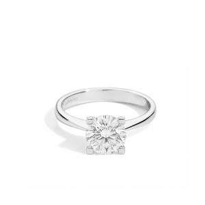 Anillo Maria Teresa oro blanco diamante Recarlo