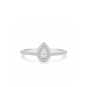 Anillo Bizancio oro blanco diamantes Recarlo