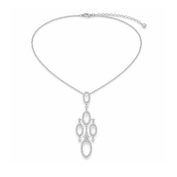Collar Bizancio oro blanco diamantes Recarlo