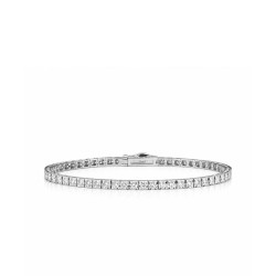Pulsera Face Cube oro blanco diamantes Recarlo
