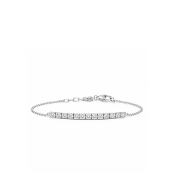 Pulsera Face Cube oro blanco diamantes Recarlo