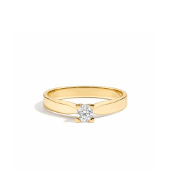 Anillo María Teresa oro amarillo diamante Recarlo