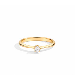 Anillo Anniversary oro amarillo diamante Recarlo