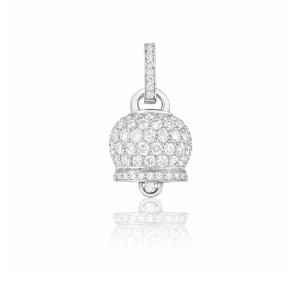Colgante Campanelle oro blanco diamantes Chantecler Capri
