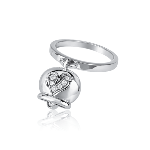 Anillo Campanelle oro blanco diamantes Chantecler Capri