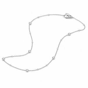 Collar oro blanco diamantes Chantecler Capri