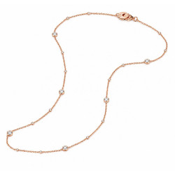 Collar oro rosa diamantes Chantecler Capri
