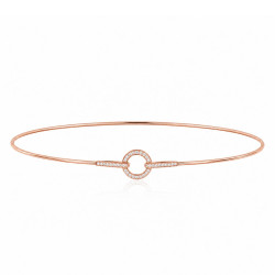 Collar choker oro rosa diamantes Chantecler Capri