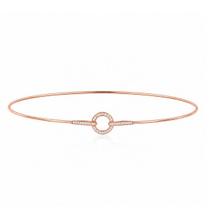Collar choker oro rosa diamantes Chantecler Capri