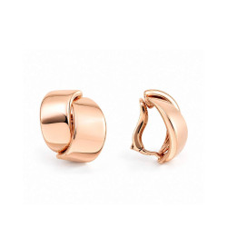 Pendientes Abbraccio Midi oro rosa Vhernier