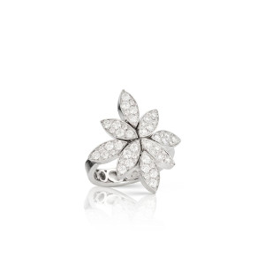 Anillo Ghirlanda oro blanco diamantes Pasquale Bruni