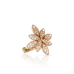 Anillo Ghirlanda oro rosa diamantes Pasquale Bruni