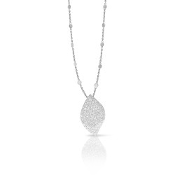 Collar Aleluiá oro blanco diamantes Pasquale Bruni
