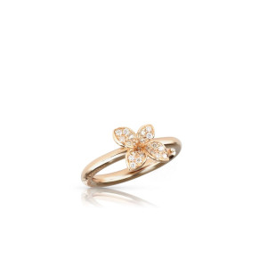 Anillo Petit Garden oro rosa diamantes Pasquale Bruni