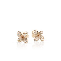 Pendientes Petit Garden oro rosa diamantes Pasquale Bruni