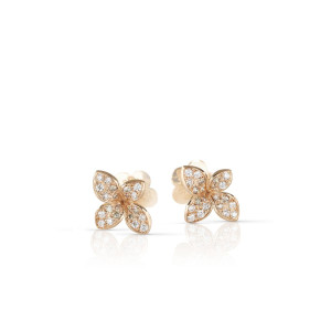 Pendientes Petit Garden oro rosa diamantes Pasquale Bruni