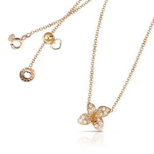 Collar Petit Garden oro rosa diamantes Pasquale Bruni