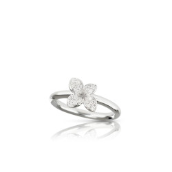 Anillo Petit Garden oro blanco diamantes Pasquale Bruni