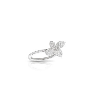 Anillo Petit Garden oro blanco diamantes Pasquale Bruni