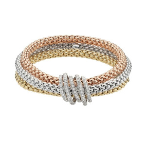 Pulsera Diamantes Pavé Fope