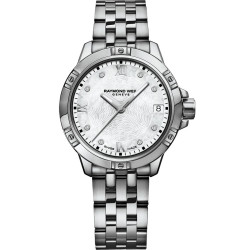 Tango Classic 30mm Esfera Nácar Blanco Diamantes Raymond Weil