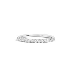 Anillo Oro Blanco Diamantes Recarlo