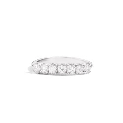 Anillo Oro Blanco Diamantes Recarlo