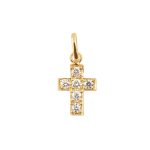 Colgante Cruz Diamantes Gigi Clozeau