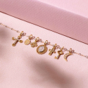 Colgante Cruz Diamantes Gigi Clozeau