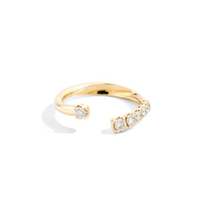 Anillo Oro Amarillo Diamantes Recarlo