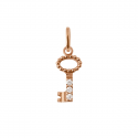 Colgante Llave Diamantes Gigi Clozeau