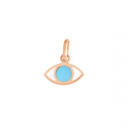 Colgante Ojo Oro Rosa Gigi Clozeau