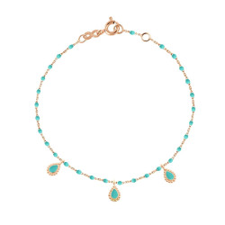 Pulsera Lucky Cashmere, oro rosa, Gigi Clozeau