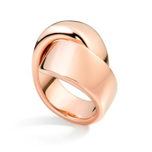 Anillo Abbraccio Oro Rosa Midi Vhernier