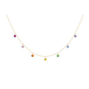 COLLAR CONFETTI RAINBOW LaBrune&LaBlonde