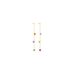 PENDIENTES LARGOS CONFETTI RAINBOW LaBrune&LaBlonde